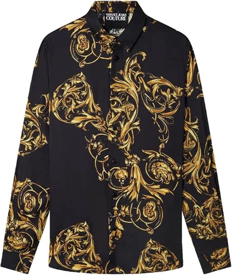 camicia versace uomo a scacchiera|Camicie da uomo di Versace Jeans Couture .